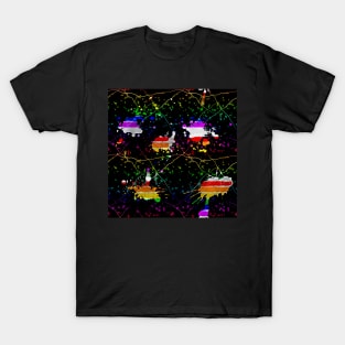 Rainbow Viens & Rainbow Splats T-Shirt